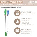 Wooden Paddle Storage Rack for Dragon Boat Paddles