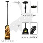 Adjustable Carbon Fiber Dragon Boat Paddle with T Handle