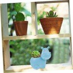 Hippo Whale Succulent Planter for Home Decor