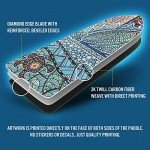 Adjustable Carbon Fiber Dragon Boat Paddle - Turtle Design
