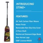 Adjustable Carbon Fiber Dragon Boat Paddle - Hornet