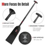 WONITAGO Lightweight Carbon Fiber Dragon Boat Paddle