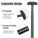 WONITAGO Lightweight Carbon Fiber Dragon Boat Paddle