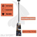 Z&J Sport Adjustable Carbon Fiber Dragon Boat Paddle