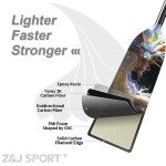 Z&J Sport Adjustable Carbon Fiber Dragon Boat Paddle