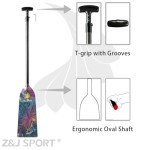 Adjustable Carbon Fiber Dragon Boat Paddle 43"-52