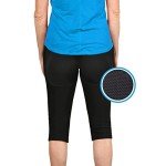Dragonboat Paddles Non-Slip Capri Pants – Black