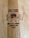 Grey Owl 50" Wood Dragon Boat Paddle