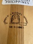 Grey Owl 50" Wood Dragon Boat Paddle