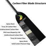 Z&J SPORT Carbon Fiber Dragon Boat Paddle