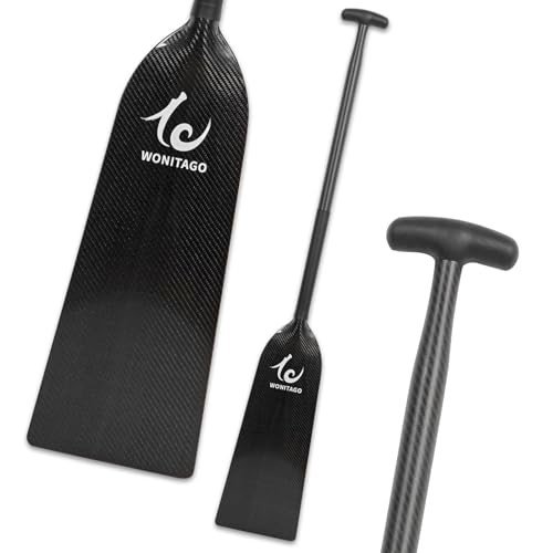 WONITAGO Lightweight Carbon Fiber Dragon Boat Paddle