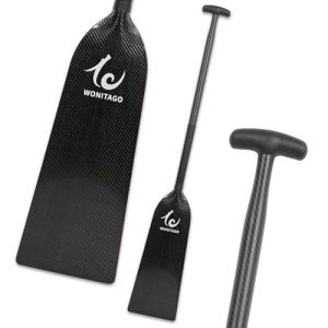 WONITAGO Lightweight Carbon Fiber Dragon Boat Paddle
