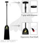 Z&J Sport Black Dragonboat Paddle for All Genders