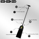Z&J Sport Black Dragonboat Paddle for All Genders