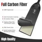 WONITAGO Adjustable Lightweight Carbon Dragon Boat Paddle