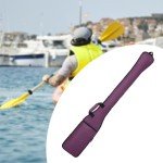 QSTDGVPW Dragon Boat Paddle Storage Bag Organizer Portable Wear Resistant Oxford Cloth 51.5x8.4inch, Purple