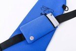 Hornet Watersports Neoprene Dragon Boat Paddle Bag with Cell Phone Case Pouch (Blue)