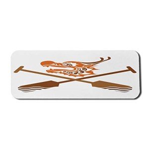 Dragon Boat Paddles Non-Slip Large Mouse Pad
