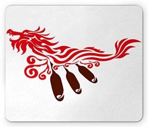 Dragon Boat Paddles Mouse Pad - Non-Slip Design
