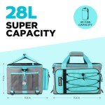 Waterproof Paddle Board Cooler with 12 Pockets