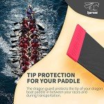 Red Dragon Boat Paddle Tip Protector