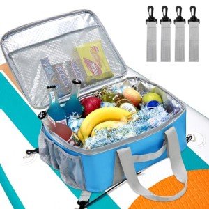 Waterproof Paddle Board Cooler Bag with Pockets