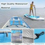 Waterproof Paddle Board Cooler Bag with Pockets