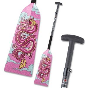 Adjustable Pink Carbon Fiber Dragon Boat Paddle
