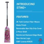 Adjustable Pink Carbon Fiber Dragon Boat Paddle