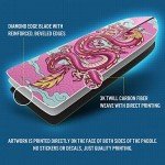 Adjustable Pink Carbon Fiber Dragon Boat Paddle