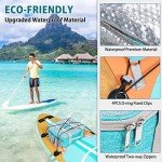 Uboway Waterproof Paddle Board Deck Bag with Pouches