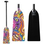 Z&J SPORT Carbon Fiber Dragon Boat Paddle, T Handle