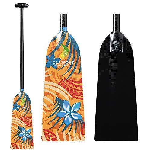 Z&J SPORT Carbon Fiber Dragon Boat Paddle, 49