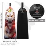 Adjustable Carbon Fiber Dragon Boat Paddle with Graphic