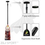 Adjustable Carbon Fiber Dragon Boat Paddle with Graphic