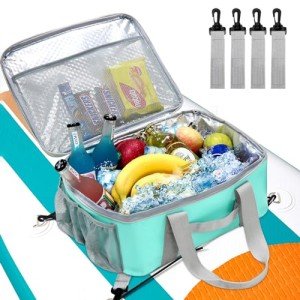 Waterproof Paddle Board Cooler Bag with Mesh Pocket