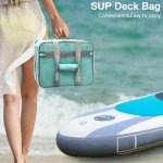 Waterproof Paddle Board Cooler Bag with Mesh Pocket