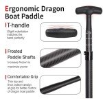 Lightweight Carbon Fiber Dragon Boat Paddle with Bag