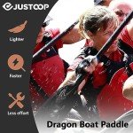 Lightweight Carbon Fiber Dragon Boat Paddle with Bag