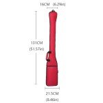 Portable Dragon Boat Paddle Storage Bag - Red