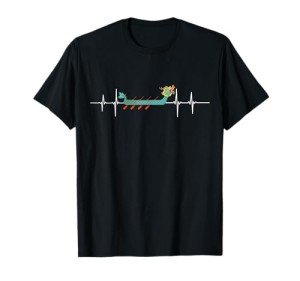 Dragonboat Paddles: EKG Heartbeat Tee