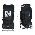 NIXY Inflatable Paddle Board Backpack - Hands-Free Travel