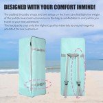 Quashley Travel Backpack for Paddleboards, 108L Capacity
