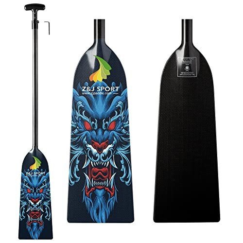Adjustable IDBF Dragon Boat Carbon Fiber Paddle