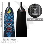 Adjustable IDBF Dragon Boat Carbon Fiber Paddle