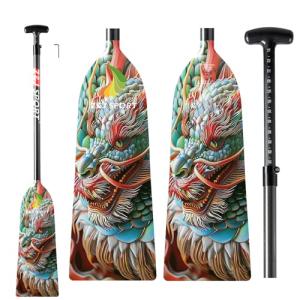 Z&J SPORT Adjustable Carbon Dragon Boat Paddle