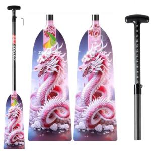 Z&J Sport Adjustable Carbon Fiber Dragon Boat Paddle