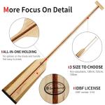 Lightweight Wooden Dragon Boat Paddle with Bag