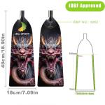 Z&J SPORT Adjustable Carbon Fiber Dragon Boat Paddle