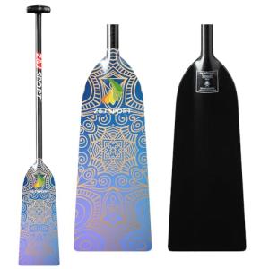 Z&J Sports Full Carbon Dragon Boat Paddle, 46